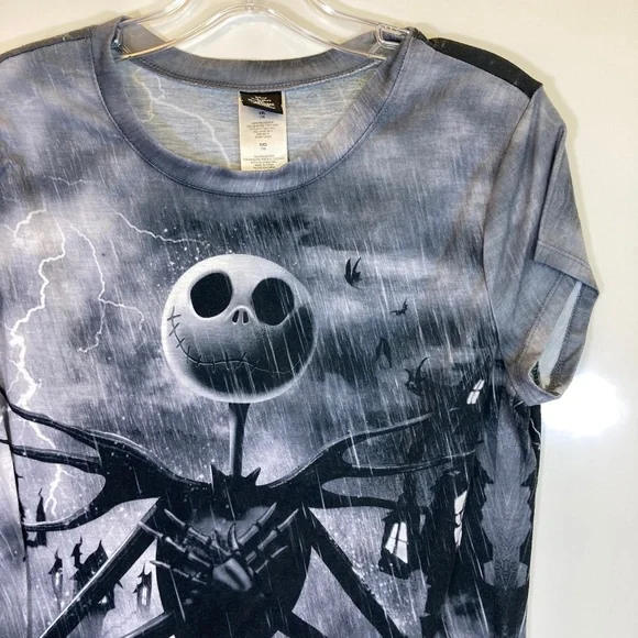 Disney Nightmare Before Christmas Jack Skellington Shirt Sz XXL 19 2 Sided - Picture 7 of 12